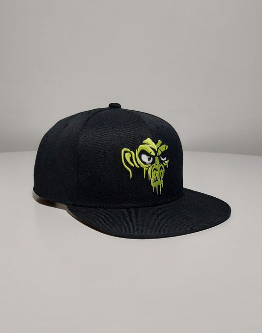 MAD MONKIES SNAPBACK HAT - BLACK